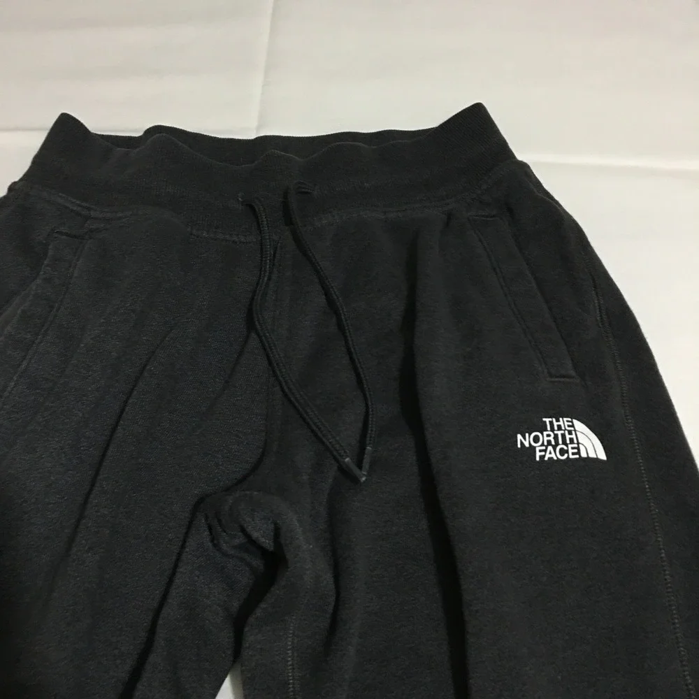 The North Face Joggers Mens Small Black Fleece Drawstring Sweatpants